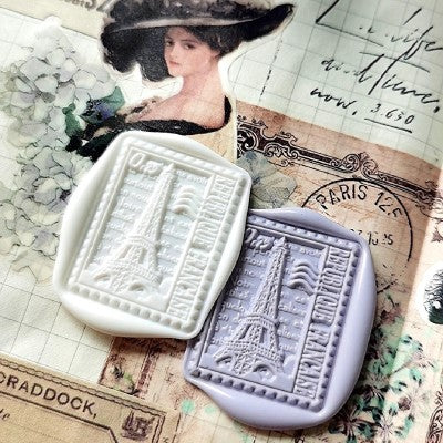 Eiffel Tower Postage Wax Seal Stamp