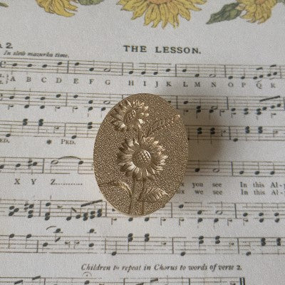 Sunflower Wax Seal Stamp