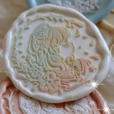 Spring Girl Wax Seal Stamp