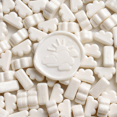 Cloud Wax Seal Beads - Milk