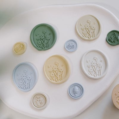 Chamomile Flower Wax Seal Stamp