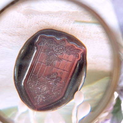 Butterfly Window Wax Seal Stamp