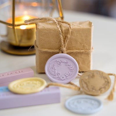 Flower Wreath Wax Seal Stamp