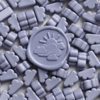 Cloud Wax Seal Beads - Purple Potato