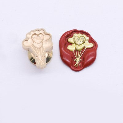 Love Balloon Wax Seal Stamp