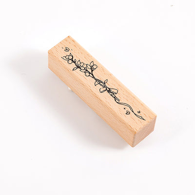 A Bouquet of Holly Rubber Stamp