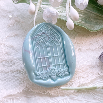 Butterfly Window Wax Seal Stamp