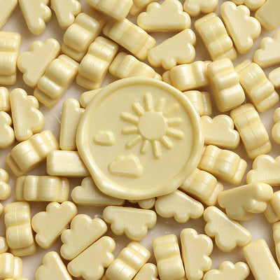Cloud Wax Seal Beads - Custard