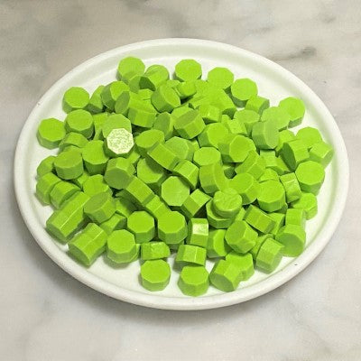 Apple Green Wax Seal Beads