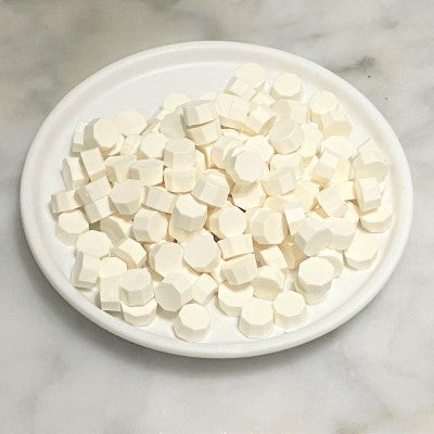 Ivory White Wax Seal Beads