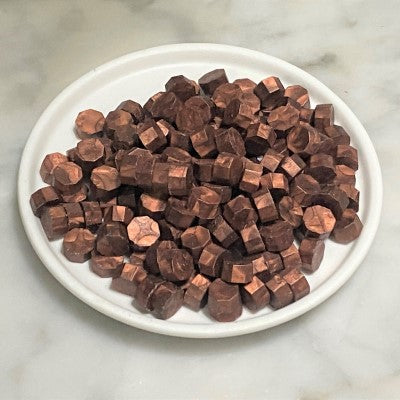 Red Copper Wax Seal Beads