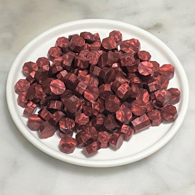 New Wine Red Wax Seal Beads